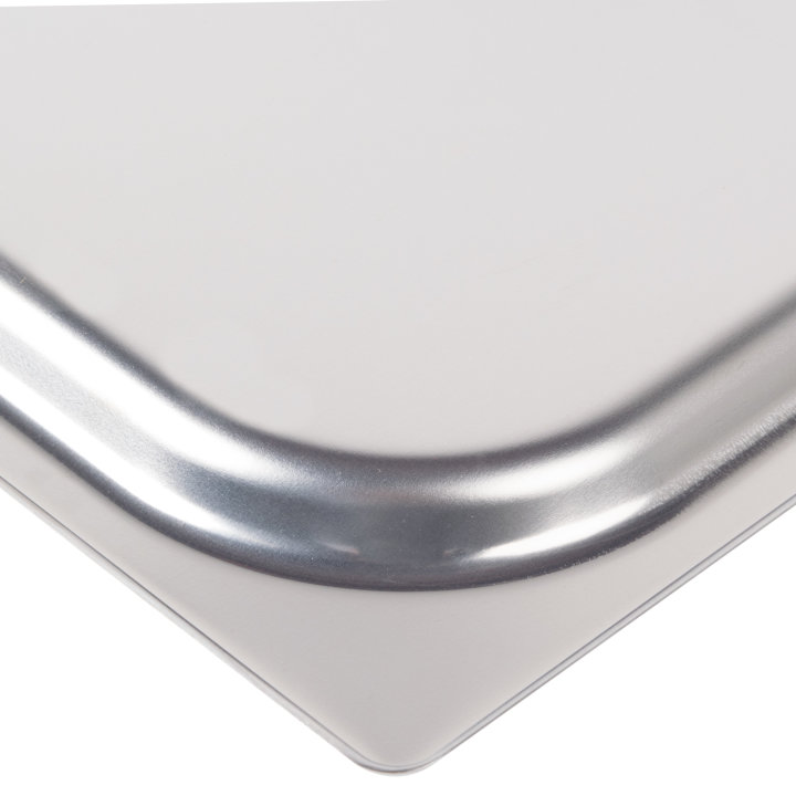 Half-size Super Pan V® slotted stainless steel cover