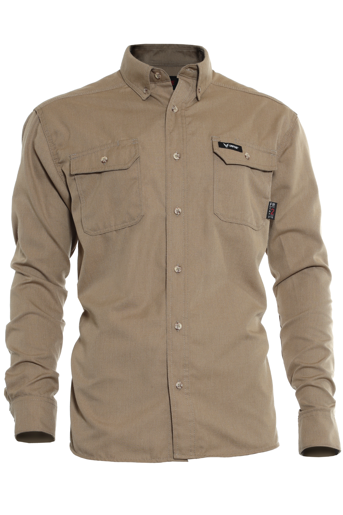 SHR-LTV-TN_DRIFIRE_Horizon Vented Workshirt_Tan-Front_Web.png