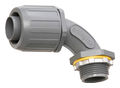 SNAP²IT® Push-On Liquid Tight Connector UV-Rated Plastic 90° 3/4 in.