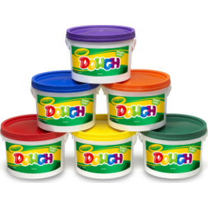 Dough Set, 3lb Resealable Buckets, Set of 6