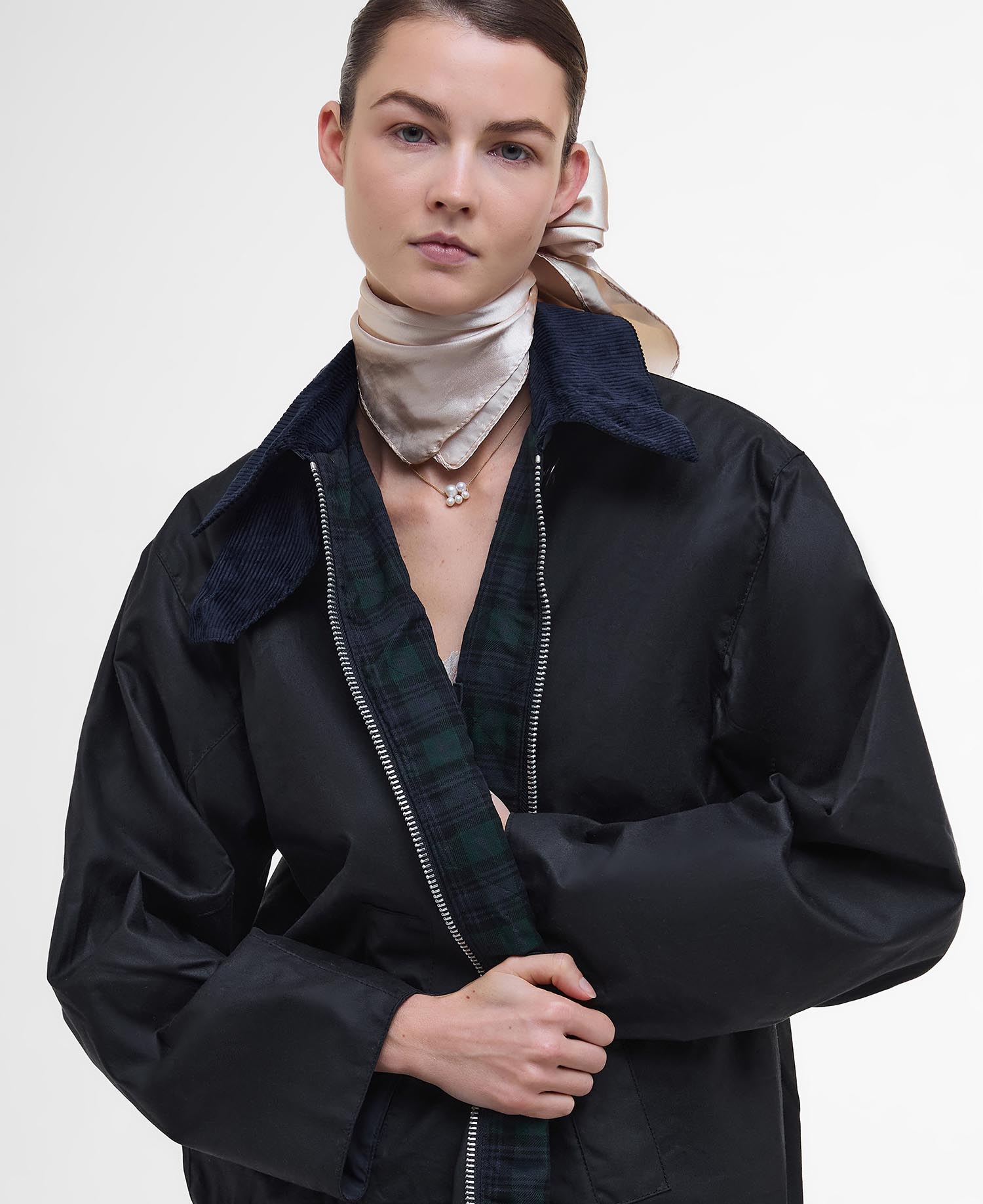Giacca cerata oversize Loren Barbour The Edit by Alexa image number 4