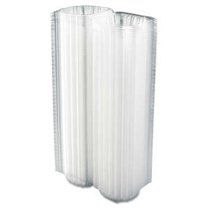 Dart, ClearSeal Hinged-Lid Plastic Containers, 5.8 x 6 x 3, Plastic, Clear