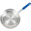 10-inch Wear-Ever® aluminum fry pan with natural finish and Cool Handle® rubber grip sleeve