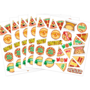 Pizza Stickers, Pack of 120