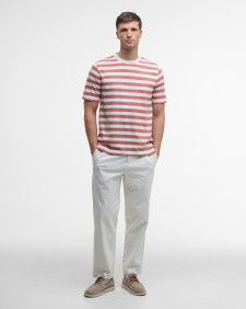 Charlton Relaxed Striped T-Shirt Earth Pink
