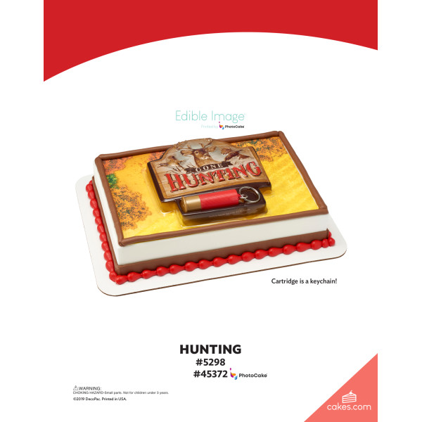Hunting The Magic of Cakes® PhotoCake® Enhanced Background Page
