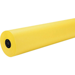 Art Paper Roll, Yellow, 36" x 500', 1 Roll