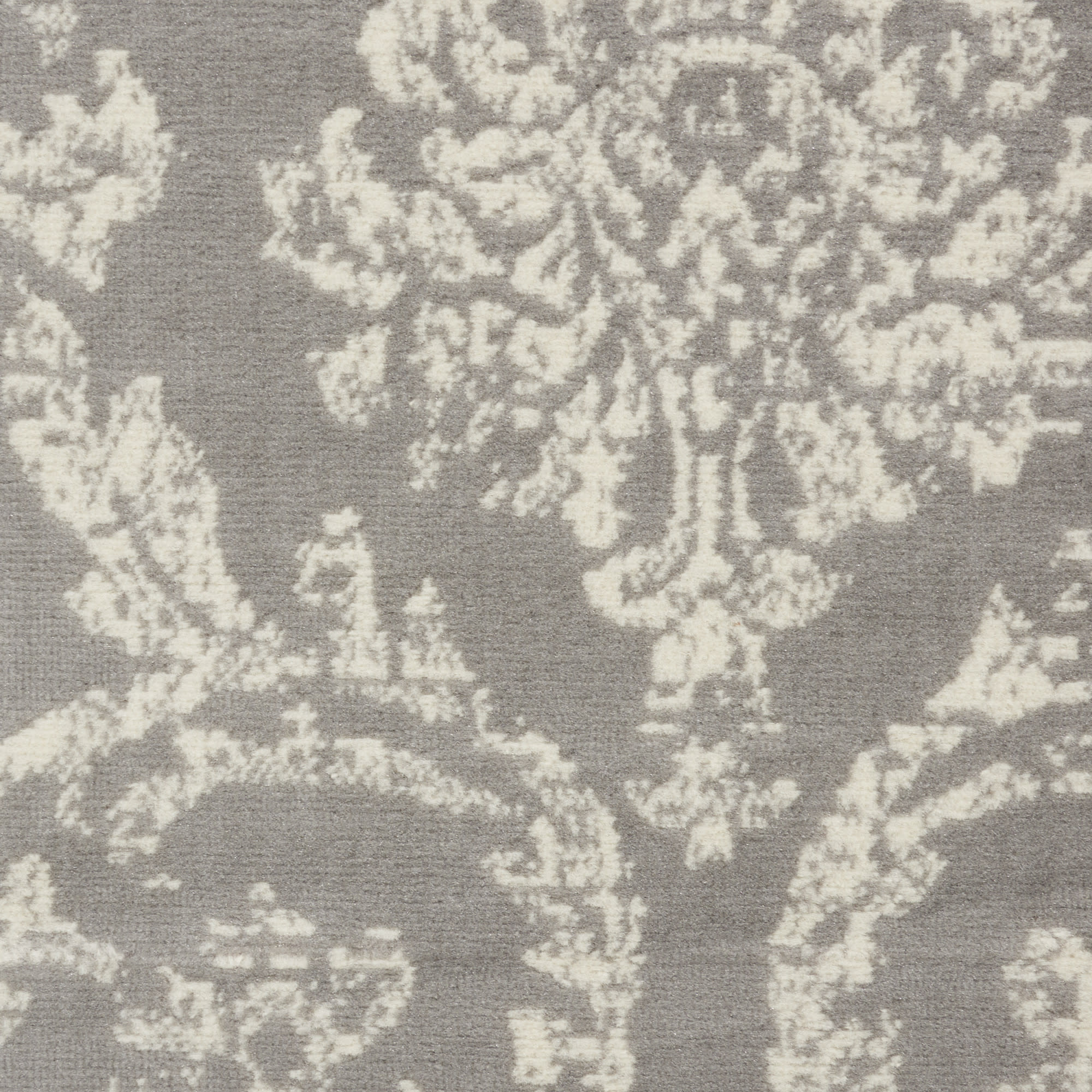 Nourison Jubilant 7'10" x 9'10" Grey Vintage Indoor Rug