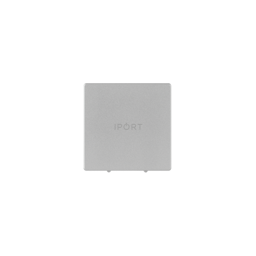 IPORT LUXE WallStation, the premium iPad wall mount and charging station by IPORT in silver.