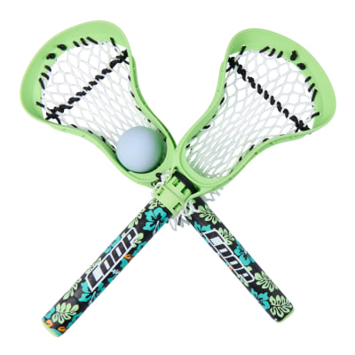 SwimWays Coop Hydro Lacrosse, Waterproof Lacrosse Set, Outdoor Games for Adults and Kids, Sports Equipment, Pool Party Games and Toys, Green