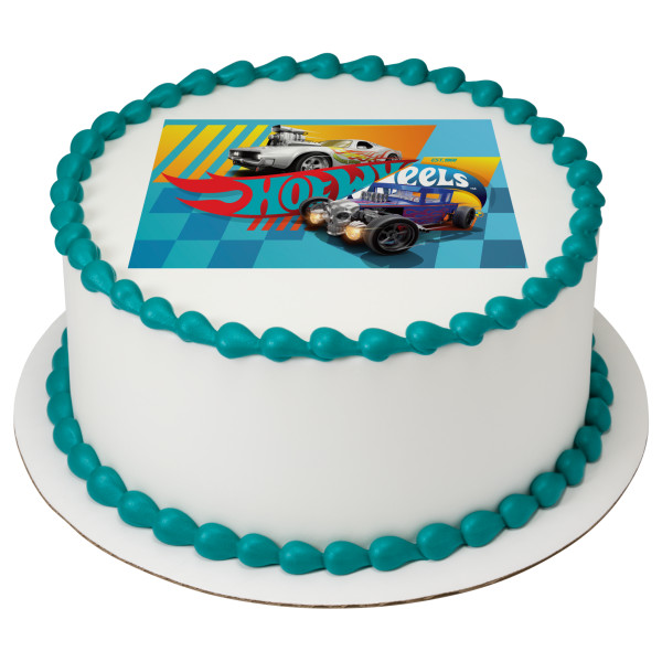 Hot Wheels™ Stunt Zone PhotoCake® Edible Image®