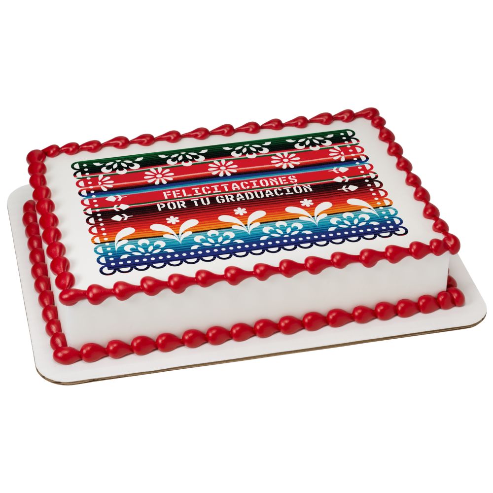 Image Cake Felicitaciones por tu Graduación Sarape