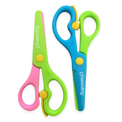 Channie's Safety Scissors for Small Hands (2 pack)