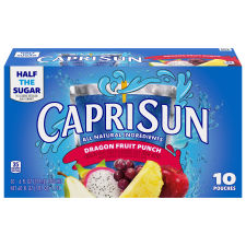 Capri Sun® Dragonfruit Punch Juice Drink Blend, 10 ct Box, 6 fl oz Pouches