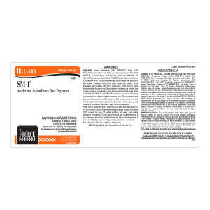 Label RTU 487 Sm-1 Degreaser