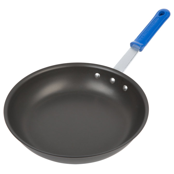 10-inch Wear-Ever® fry pan with HardCoat® strength coating and Cool Handle® silicone handle