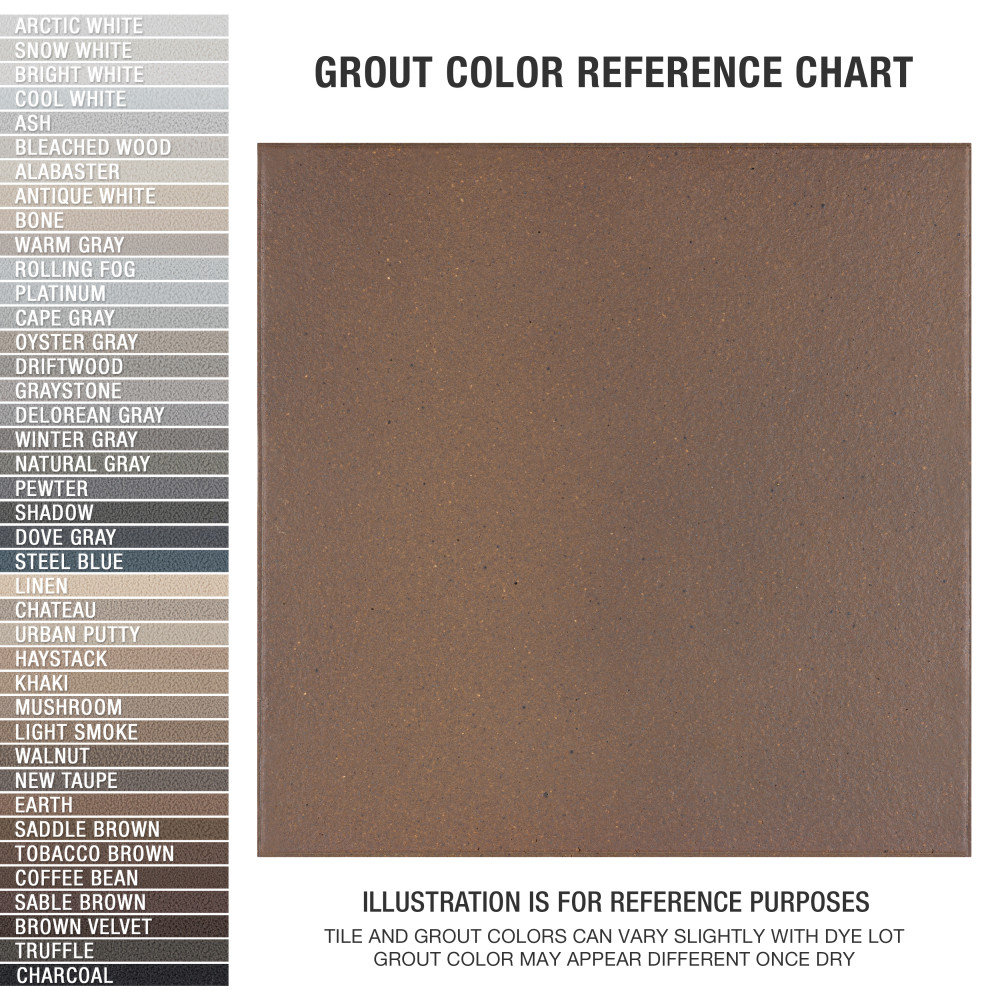 Quarry Flame Brown 7-3/4 in. x 7-3/4 in. Ceramic Floor and Wall Tile