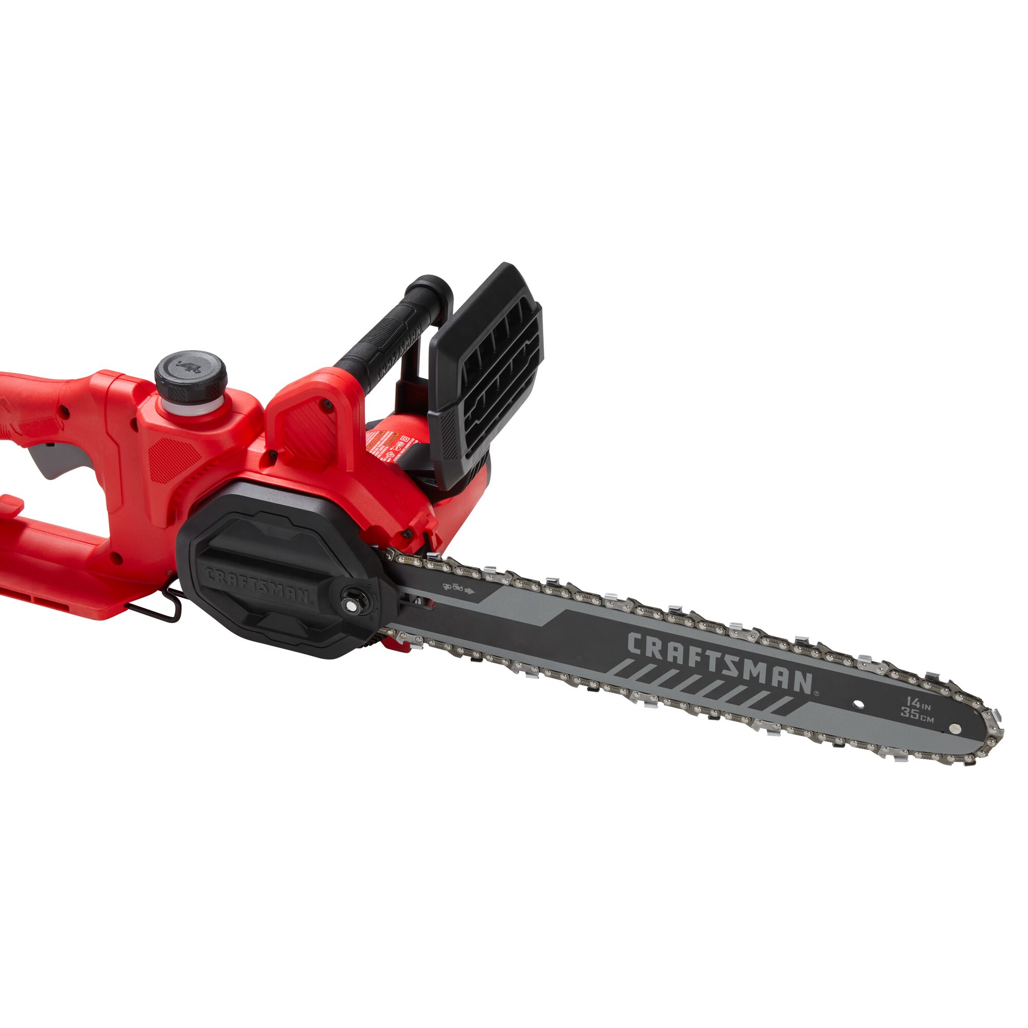 View of CRAFTSMAN Chain Saws highlighting product features