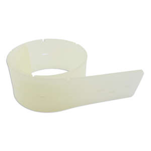 Hillyard, Rubber Polyur 40 Shore Front For B16Sc