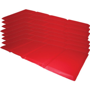 Basic Vinyl KinderMat, 5/8" Thick, Pack of 8