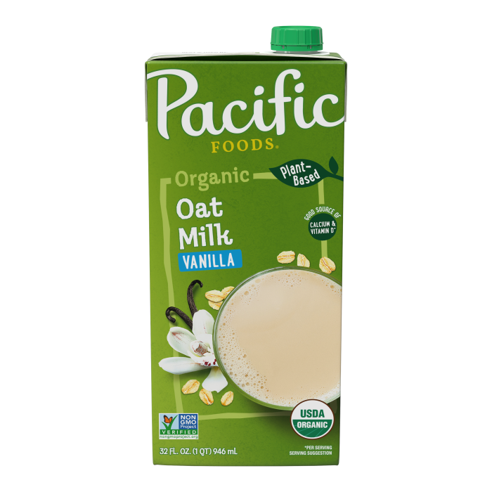 Organic Oat Vanilla Beverage
