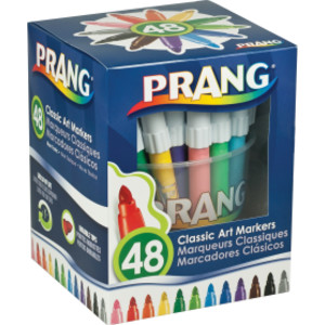Art Markers, Washable, 48 Colors
