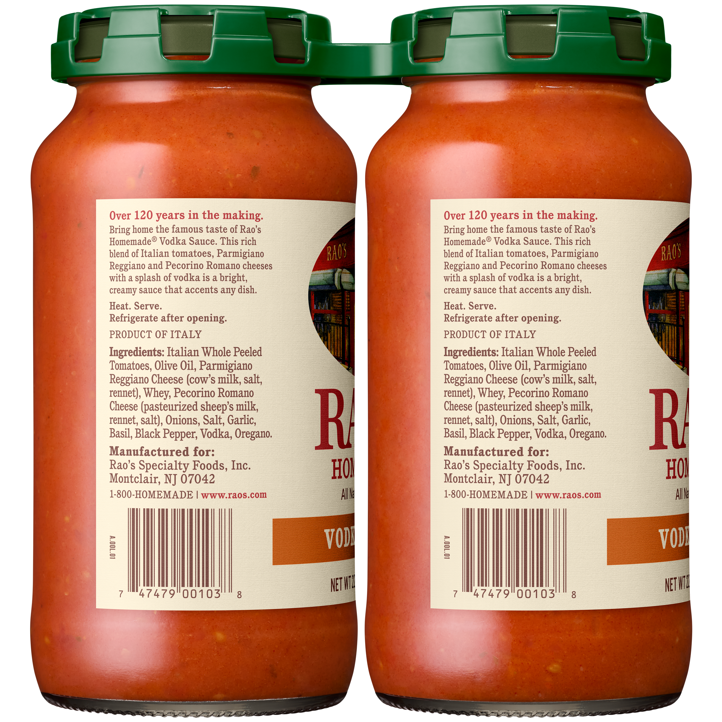 Vodka Sauce, 22 oz - Left Image
