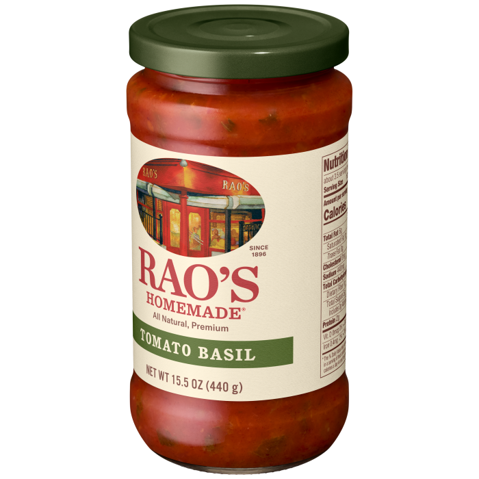 Tomato Basil Sauce, 15.5 oz - Right angle Image