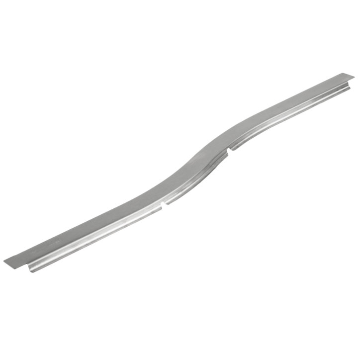 Stainless steel steam table pan adaptor bar for long wild pans