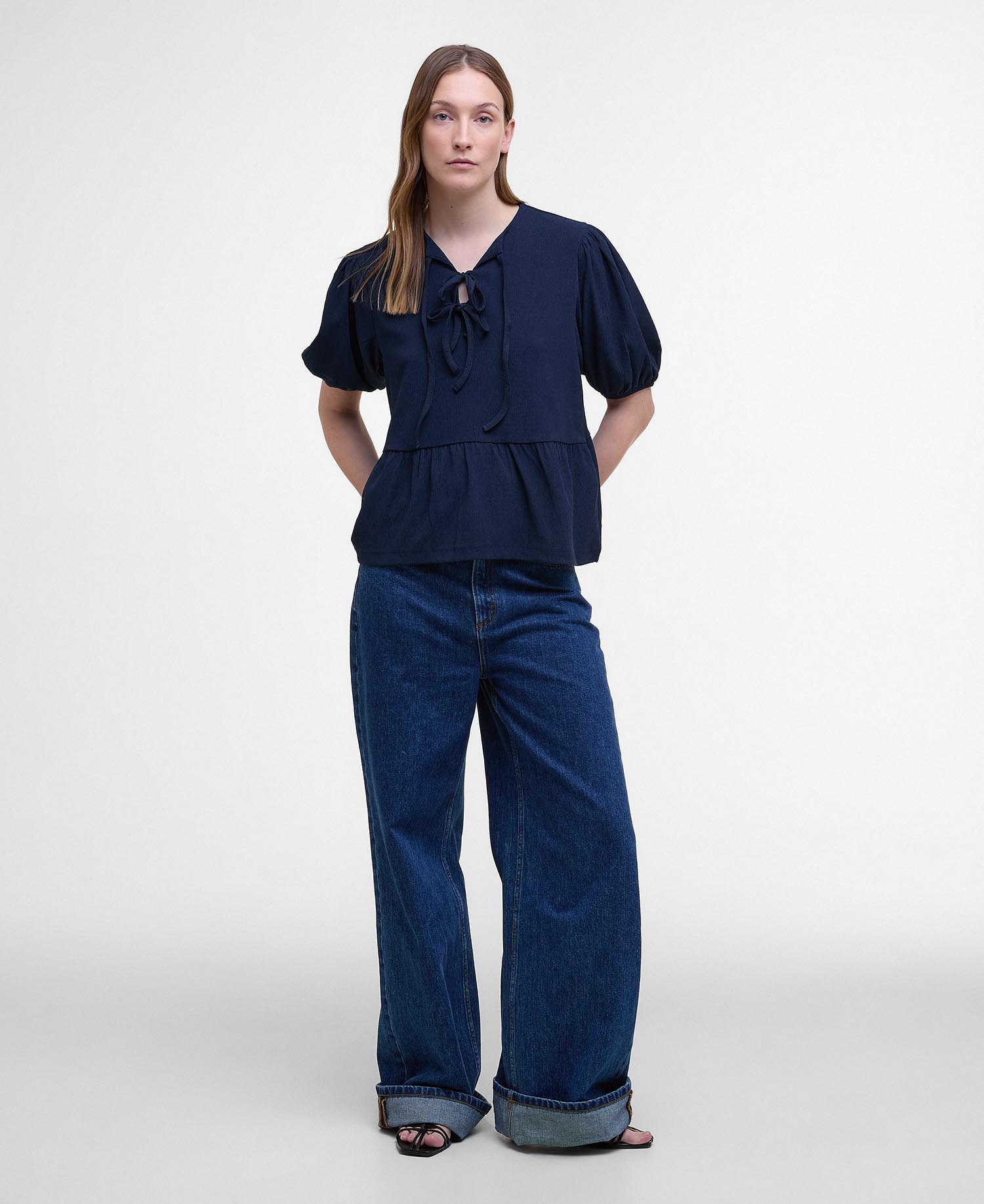 Louise Peplum Blouse image number 1
