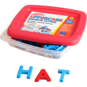 AlphaMagnets&reg;, Uppercase, Color-Coded, 42 Pieces