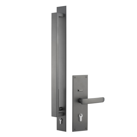 Trilock Omni Allure Double Cylinder Pull Handle Entrance Set