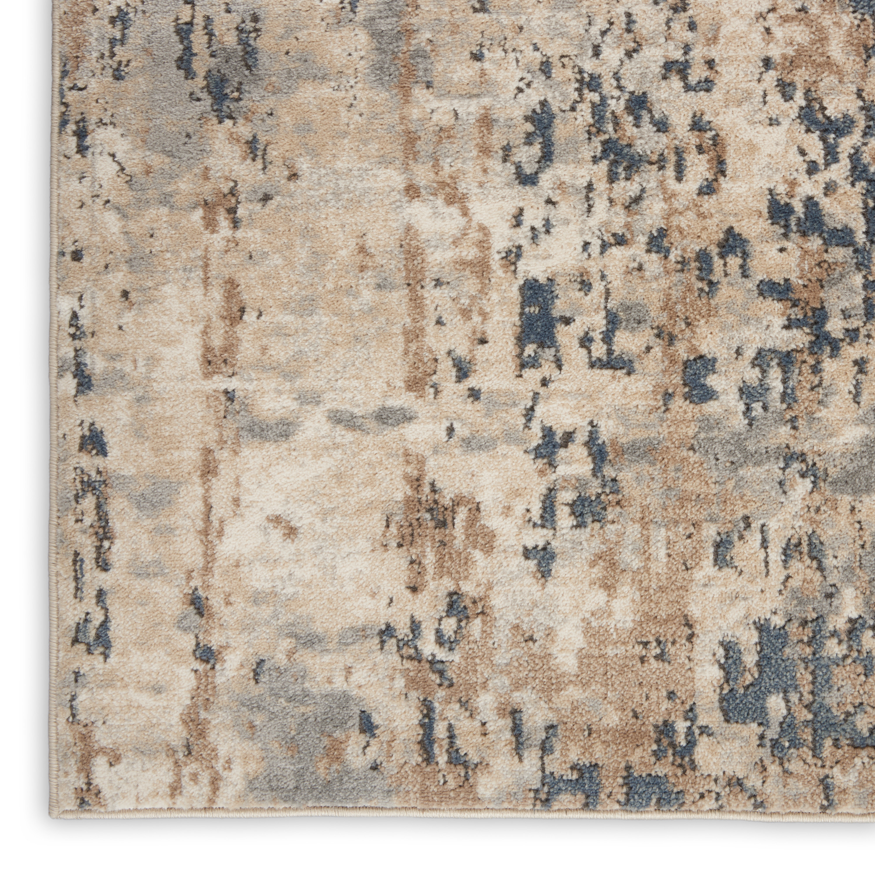 Nourison Quarry 7' x 10' Beige Grey Modern Indoor Rug