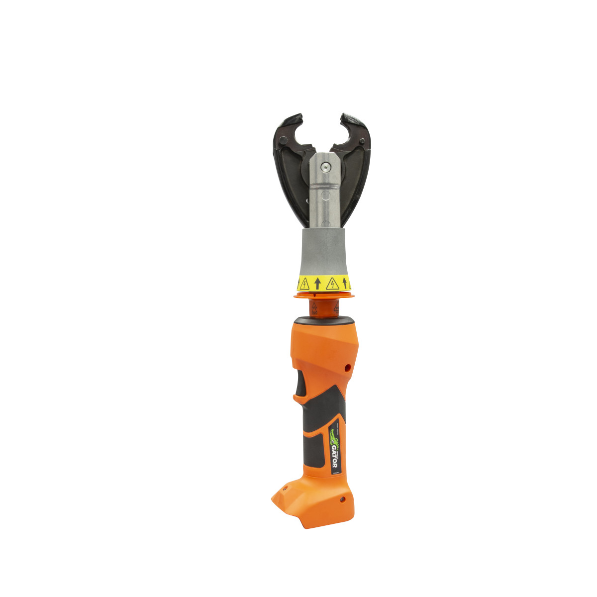 6 Ton Insulated Crimper with CJDE Head. 1000v Insulation. Brush guarded head - helps avoid accidental contact with conductors. Tri-insulation barrier - Provides three (3) layers of protection (Patent Pending). 360° Rotating head  - For improved agility in confined work spaces. Double -tap safety feature option -Prevents unintentional operation. Bluetooth® communication