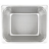 Half-size 6-inch-deep Super Pan® heavy-duty stainless steel transport pan