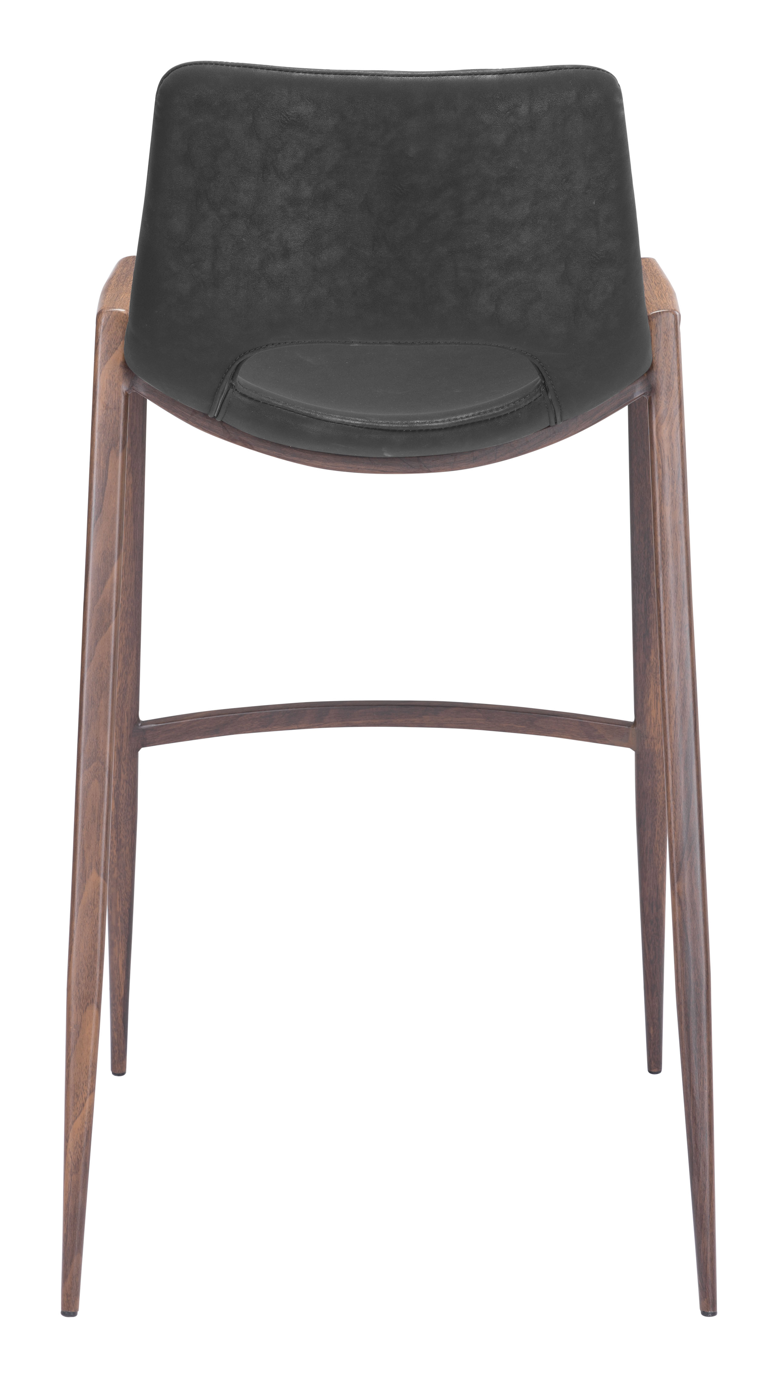 Desi Barstool (Set of 2) Black & Walnut product image