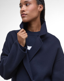 Rachel Wool Wrap Coat 
