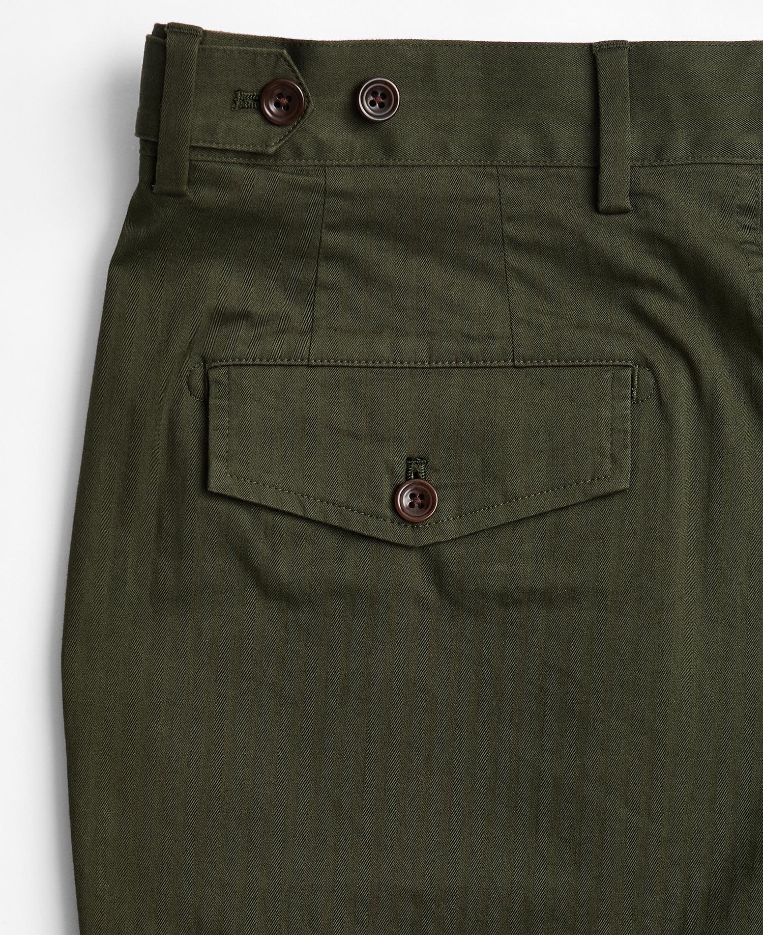 Herringbone Cotton Trousers image number 7