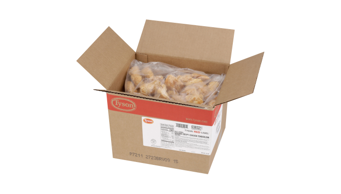 Tyson Red Label® Fully Cooked Golden Crispy Chicken Tenderloin Fritters _image_4