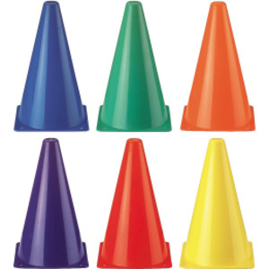 Rainbow Cones, Set of 6