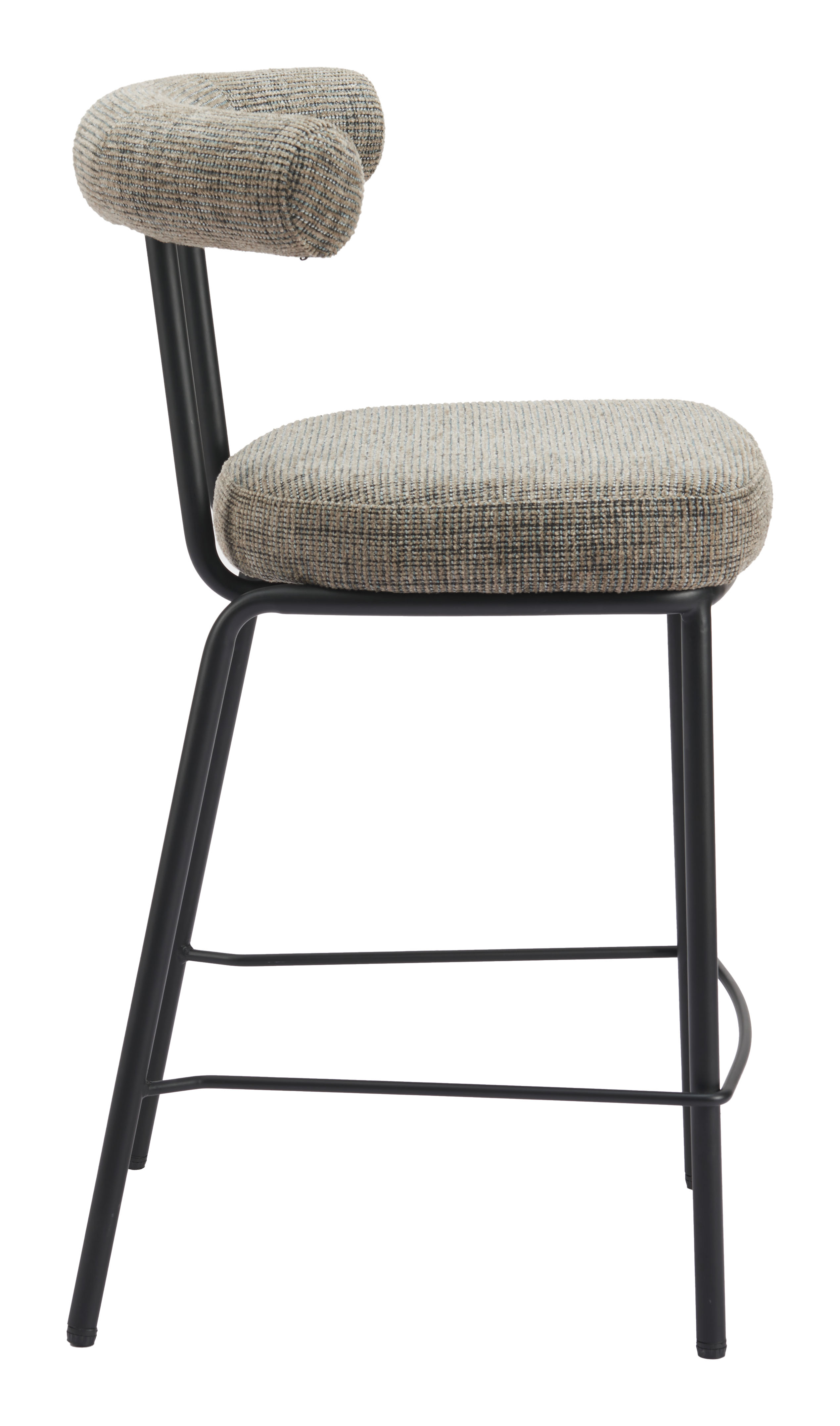 Kede Counter Stool Green Tweed product image