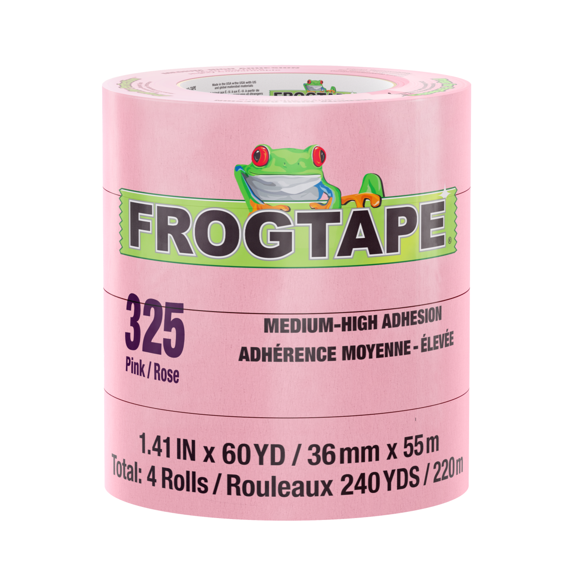 FrogTape<sup>®</sup> 325 Pink Performance Masking Tape Primary Product Image