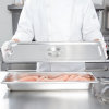 Half-long-size Super Pan 3® slotted stainless steel cover