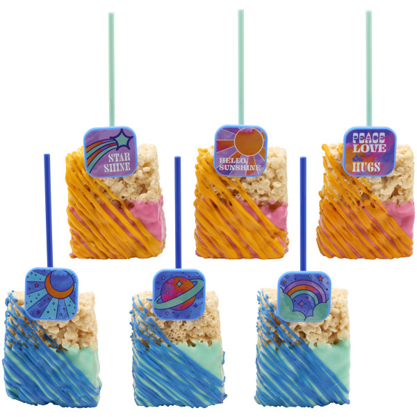 Peace, Love & Hugs-Assortment Cupcake Rings