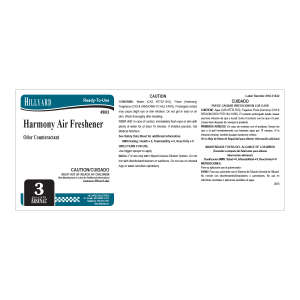 Label RTU Ars 803 Harmony