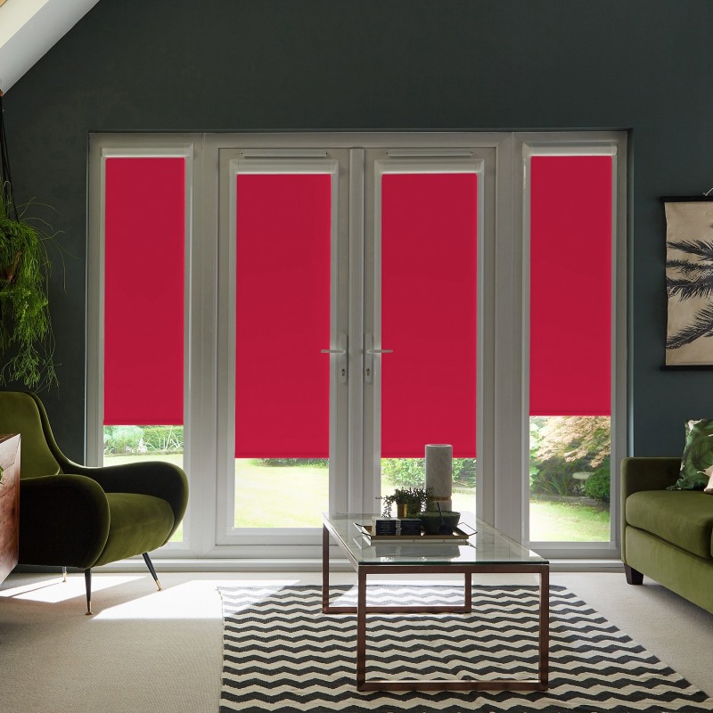 Acacia Blackout Poppy Roller Blind