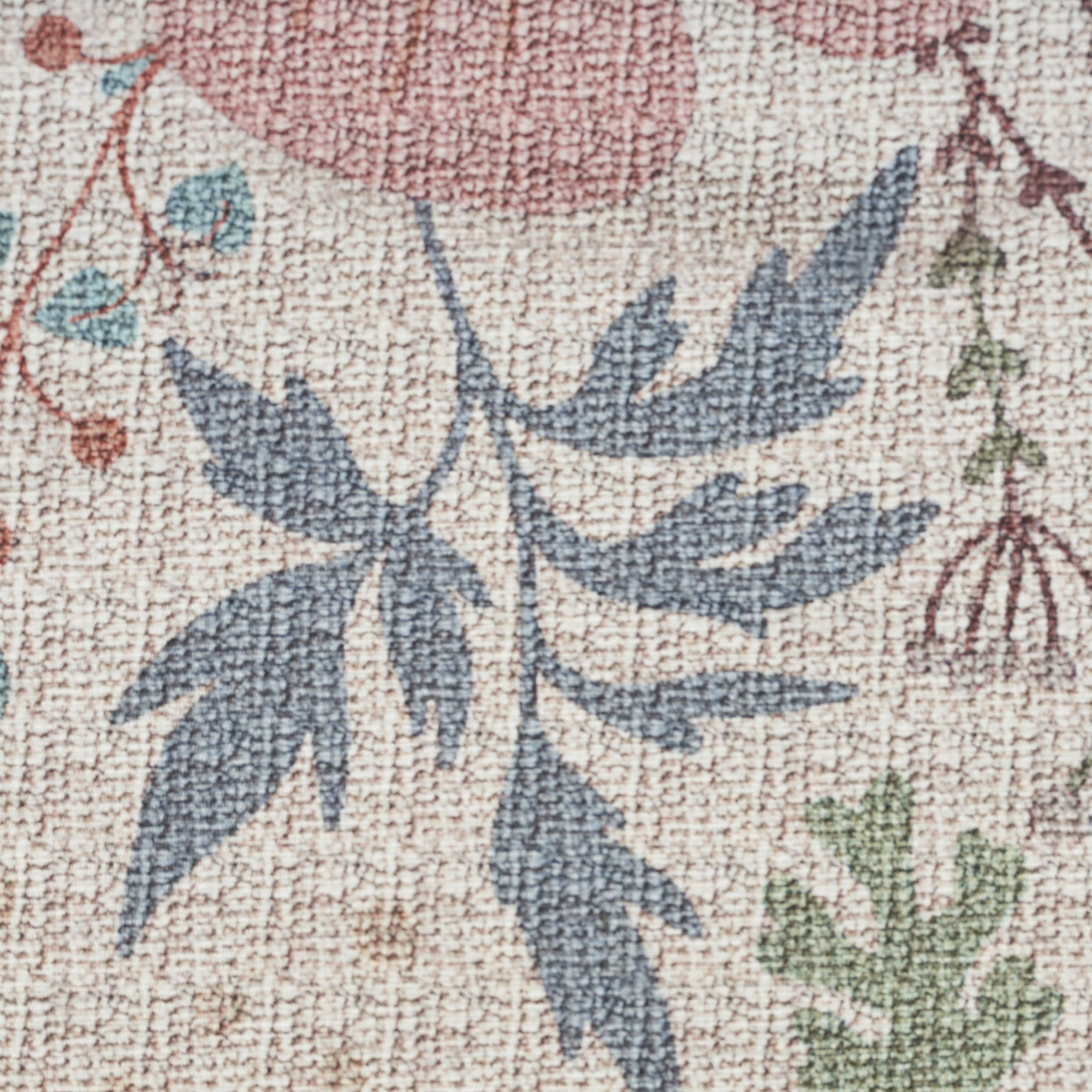 Nourison Nourison Washables 2' x 3' Cream Multicolor Farmhouse Indoor Rug