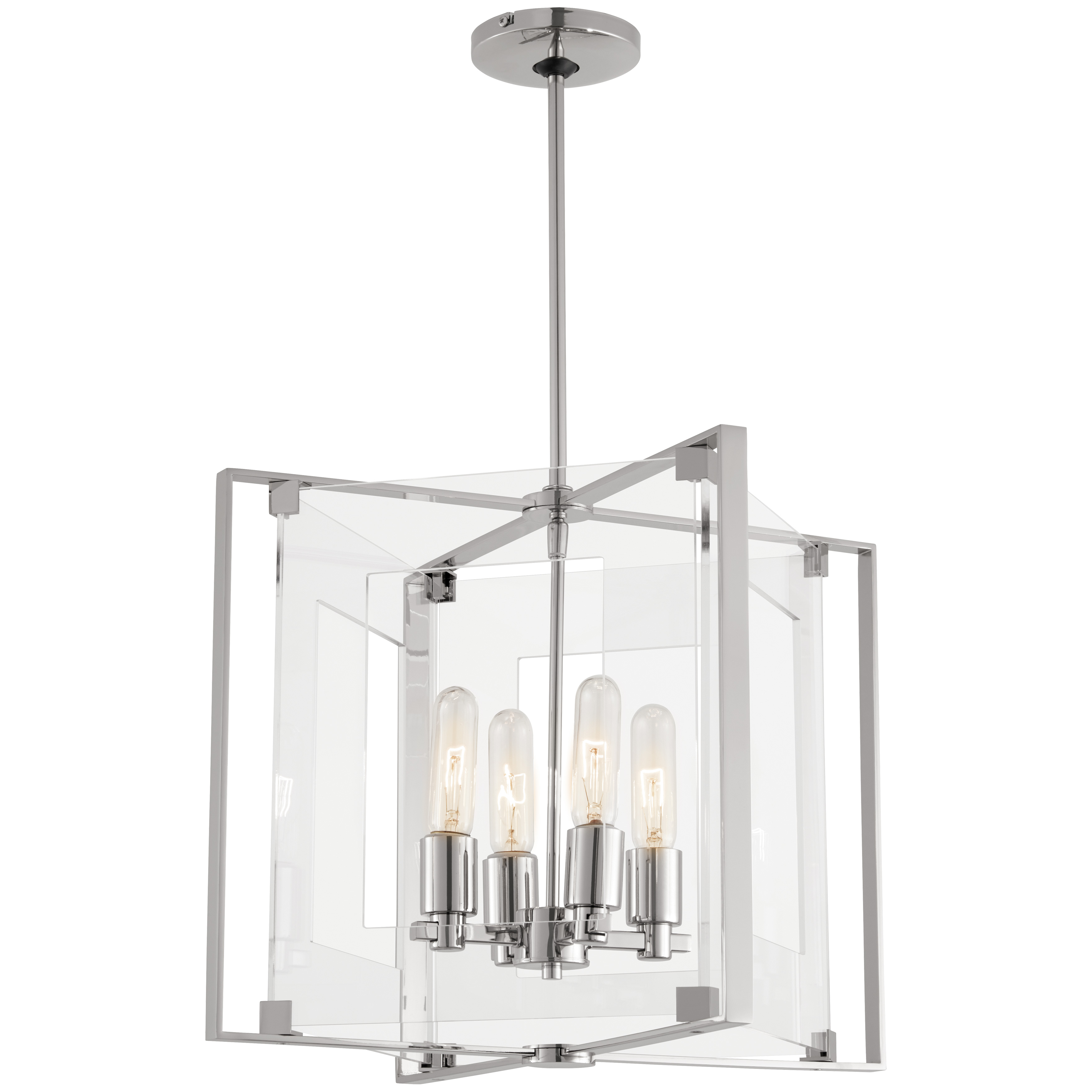 Crystal Clear - 4 Light Pendant