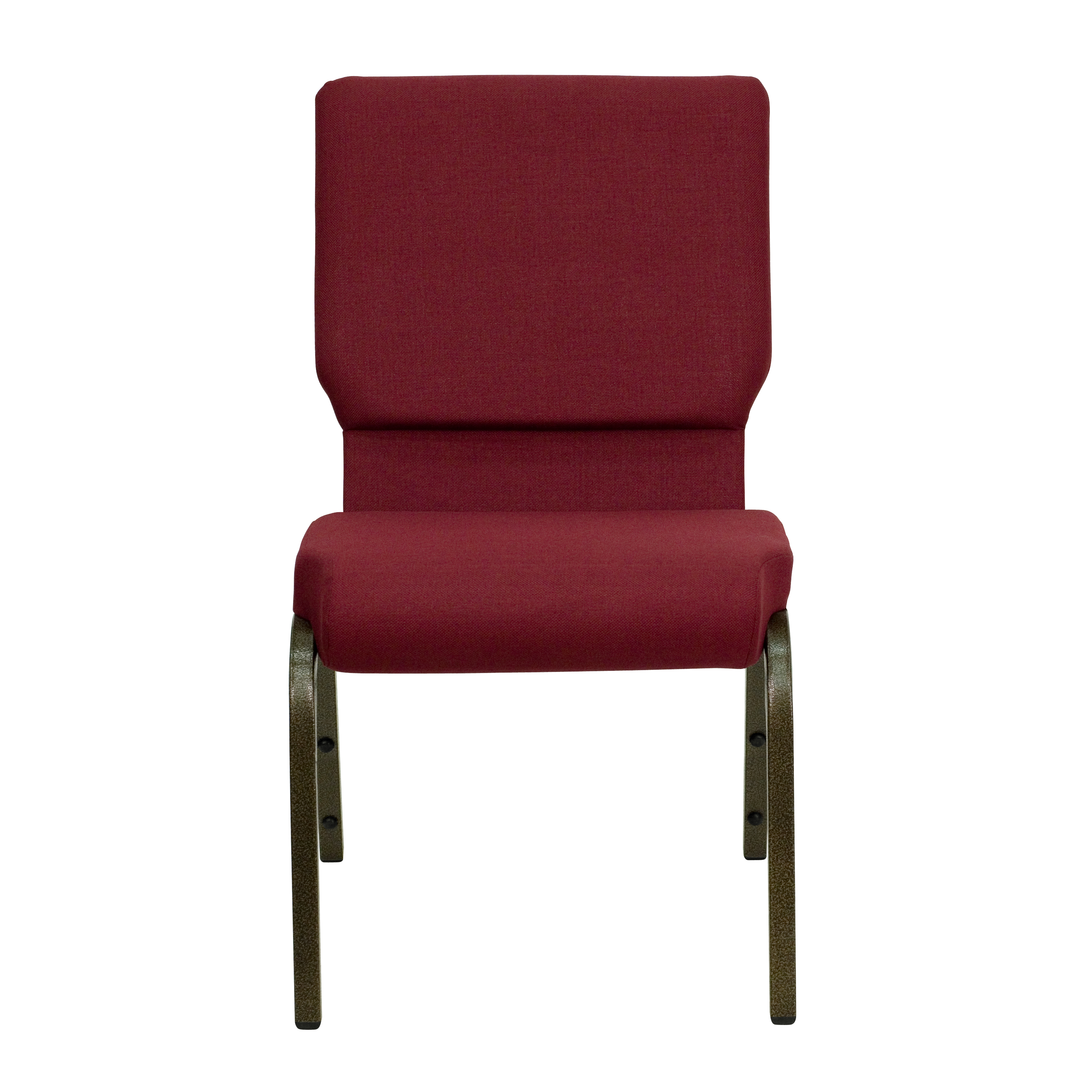 HERCULES Series 18.5''W Stacking Church Chair in Purple Fabric - Gold Vein Frame - Picture 23 of 140
