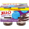 Jell-O Chocolate Vanilla Swirls Sugar Free Pudding Snacks Value Pack, 8 ct Cups